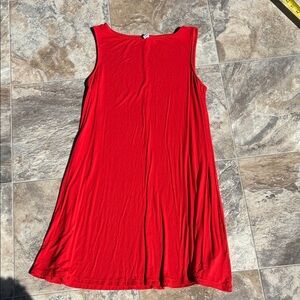Old Navy Vibrant Red Midi Dress